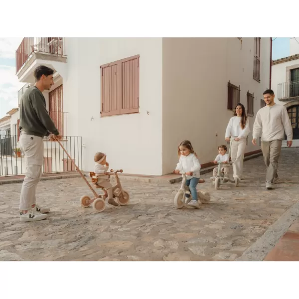 Little Dutch 4in1 Zelená trojkolka