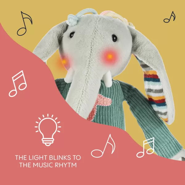 Zopa Plyšový interaktívny partner, králik