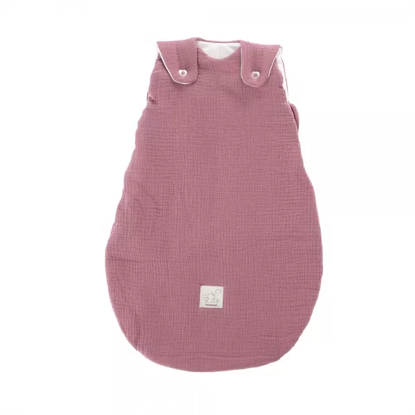 Träumeland Vonkajší spacák Liebmich Musselin Pflaume 68/74