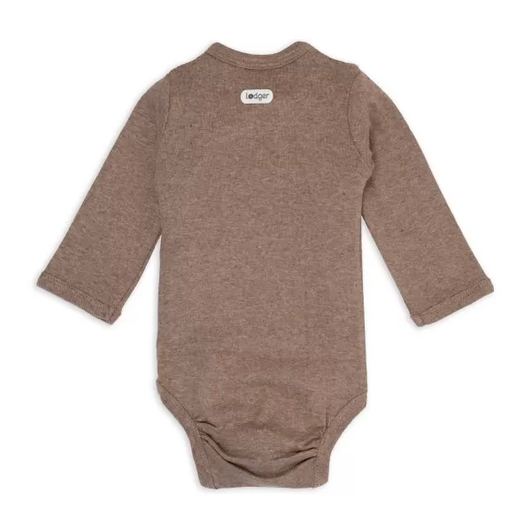 Telesné telo s dlhým rukávom Melange Buffalo Veľkosť 74