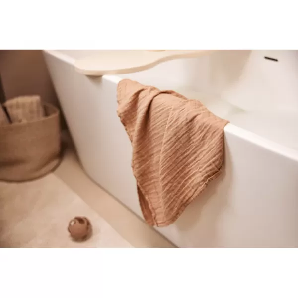 Jollein Diages Wrap 2ks 115x115 cm sušienka / slonovina