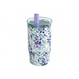 Qukoka z nehrdzavejúcej ocele Thermo -Spray so slamou 720 ml