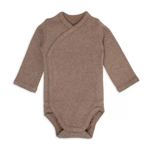 Telesné telo s dlhým rukávom Melange Buffalo Veľkosť 74