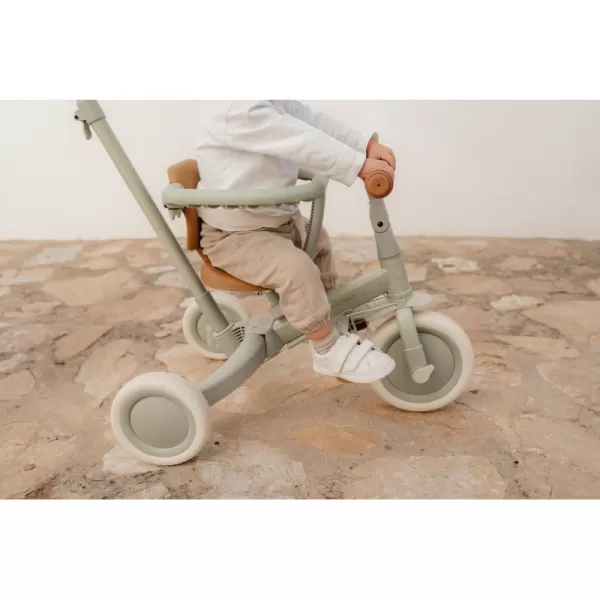 Little Dutch 4in1 Zelená trojkolka