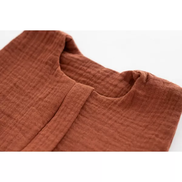 Träumend letný spacák Liebmich Musselin Terrakotta 60