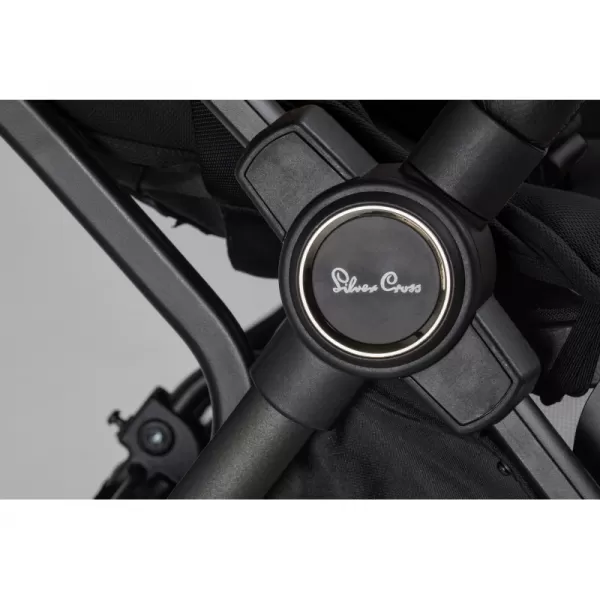 Strieborný krížový prúd 5 kočíka