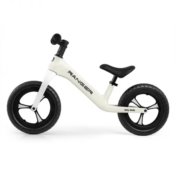 Milly Mally Baby Balance Bike Ranger White