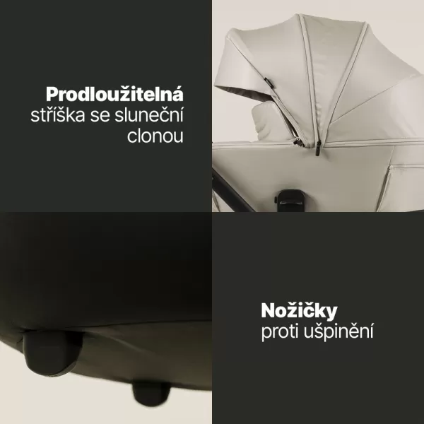 Zopa Nastavte pohyb kríž 5 + hlboký pohyb tela xl 5 + adaptéry