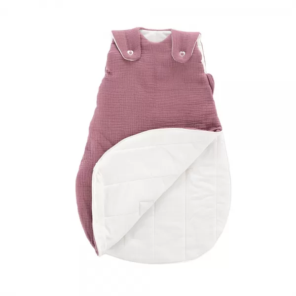 Träumeland Vonkajší spacák Liebmich Musselin Pflaume 68/74