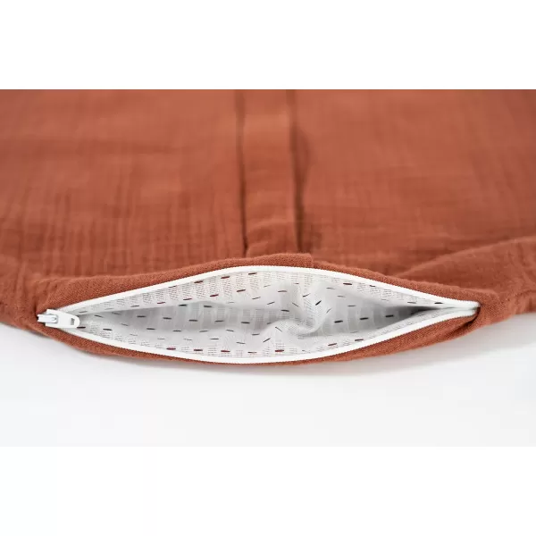 Träumend letný spacák Liebmich Musselin Terrakotta 60