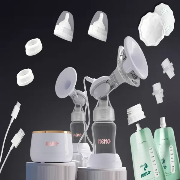 NENO odsávačka materského mlieka duo elektrická Bella Twin Moon