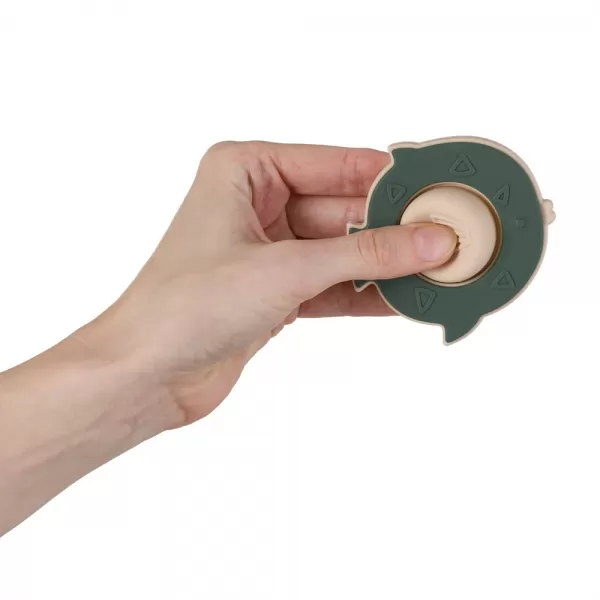 Petite & Mars hračky silikónové ryby Fiona prašné vzrástla 6 m+