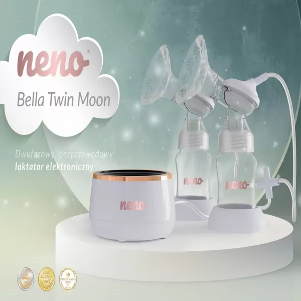 NENO odsávačka materského mlieka duo elektrická Bella Twin Moon