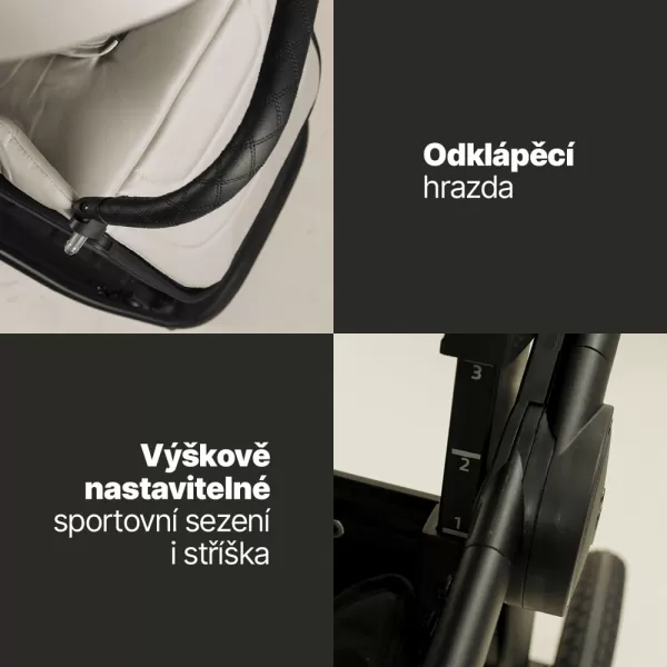 Zopa Nastavte pohyb kríž 5 + hlboký pohyb tela xl 5 + adaptéry