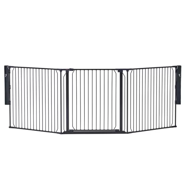 Baby Dan Universal Spatial Barrier Carl x Wide, čierna