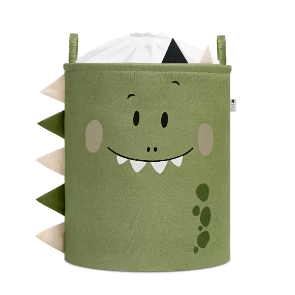 SIPO Basket XL Hračky so šnúrou, skladacia bavlna / 63 l, dino