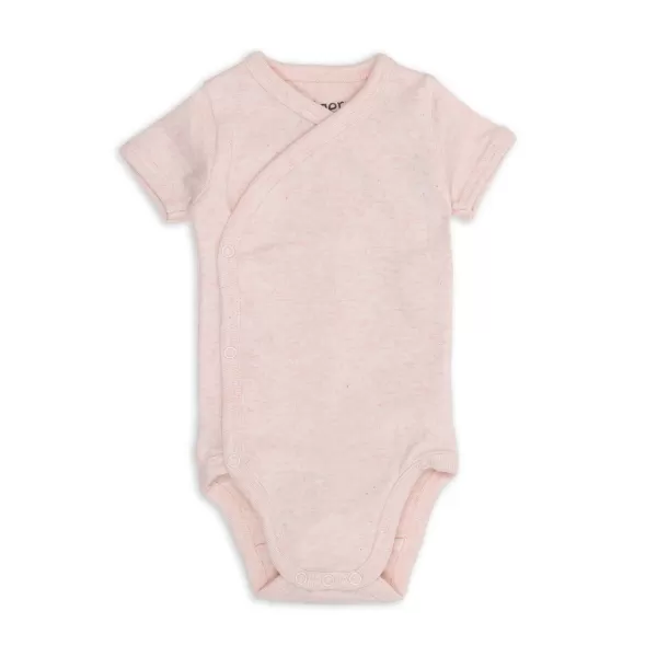 Telesné tela s krátkym rukávom Melange Tan Veľkosť 74