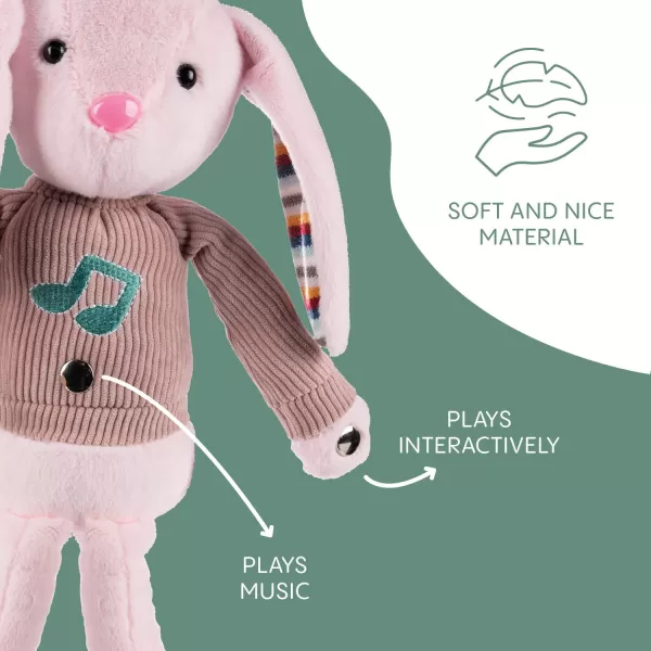 Zopa Plyšový interaktívny partner, králik