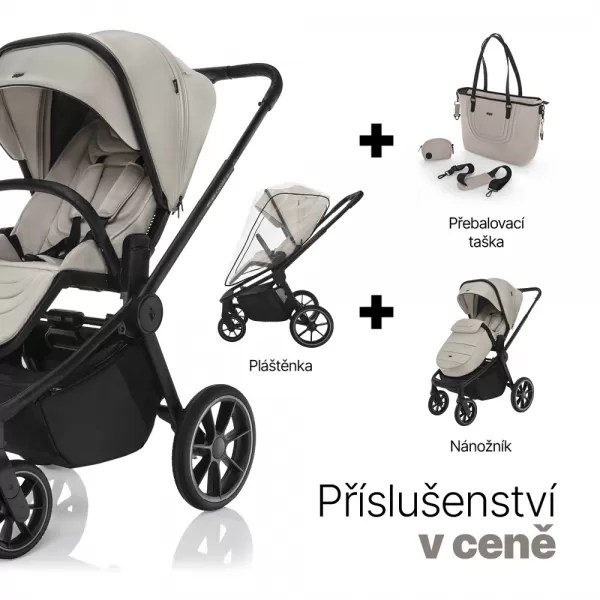 Zopa Nastavte pohyb kríž 5 + hlboký pohyb tela xl 5 + adaptéry