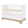 Fakt Cot Lumina White 60x120 cm