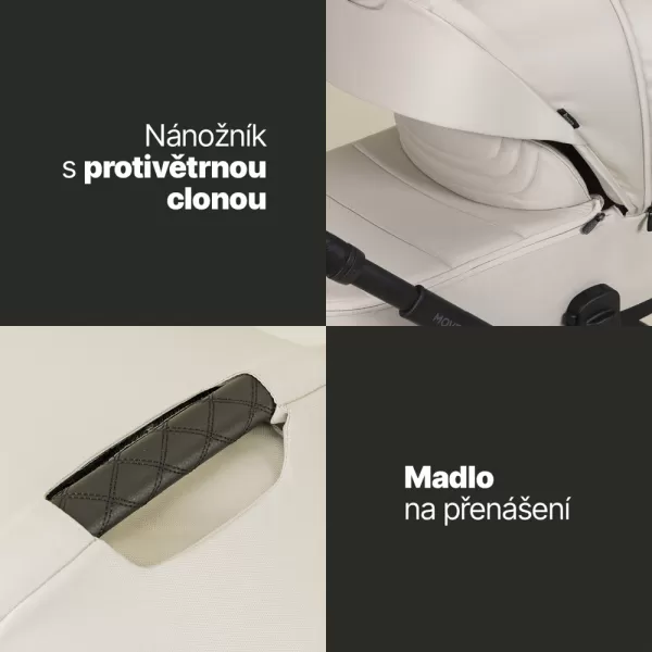 Zopa Nastavte pohyb kríž 5 + hlboký pohyb tela xl 5 + adaptéry