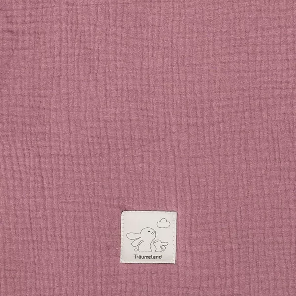 Träumeland Vonkajší spacák Liebmich Musselin Pflaume 68/74