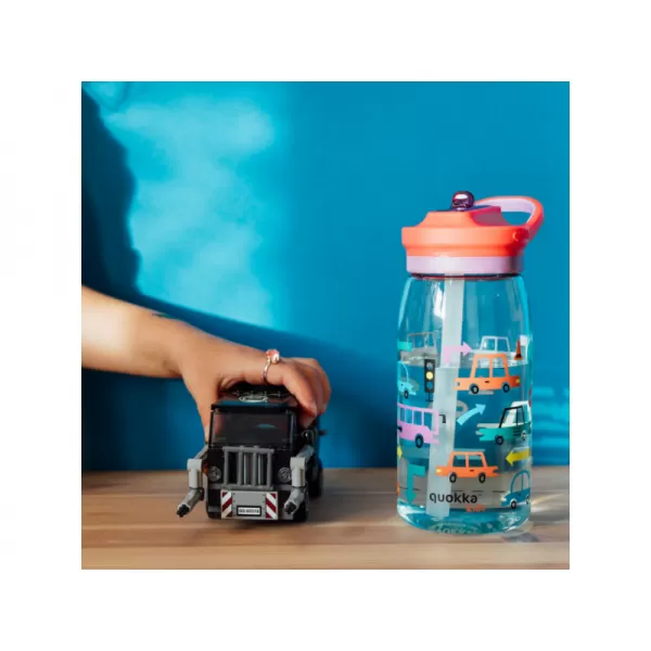 Quokka plastová fľaša s pestovanou žiarením deti 580 ml