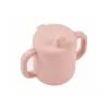 Beaba Silikónový hrnček s pohárom na pitie