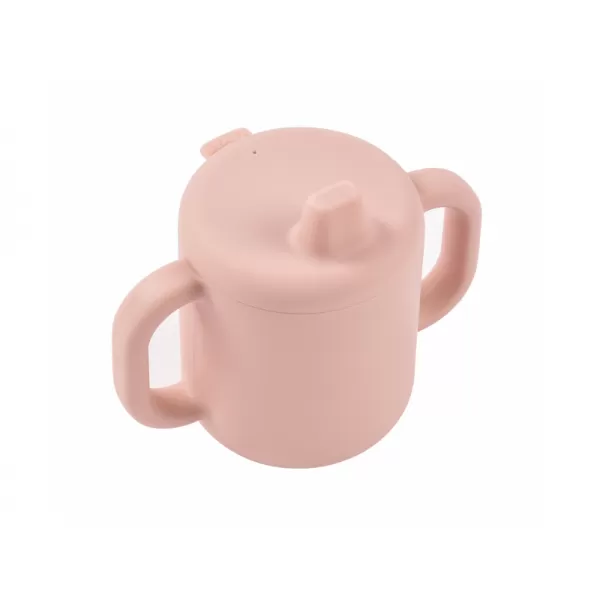 Beaba Silikónový hrnček s pohárom na pitie