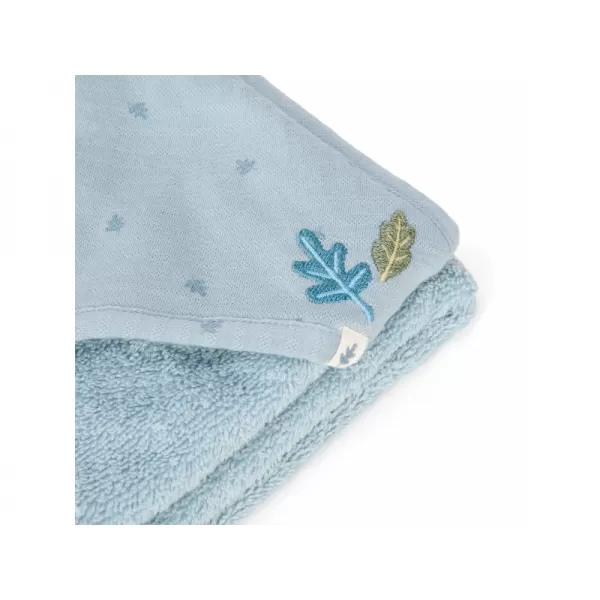 Little Dutch Osuška s kapucňou 100x100 cm Pure