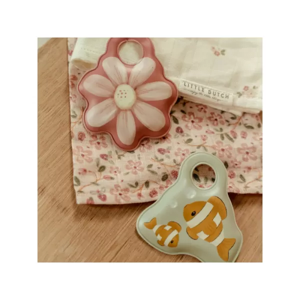 Little Dutch Rybárska súprava na kúpeľovú ružovú farbu