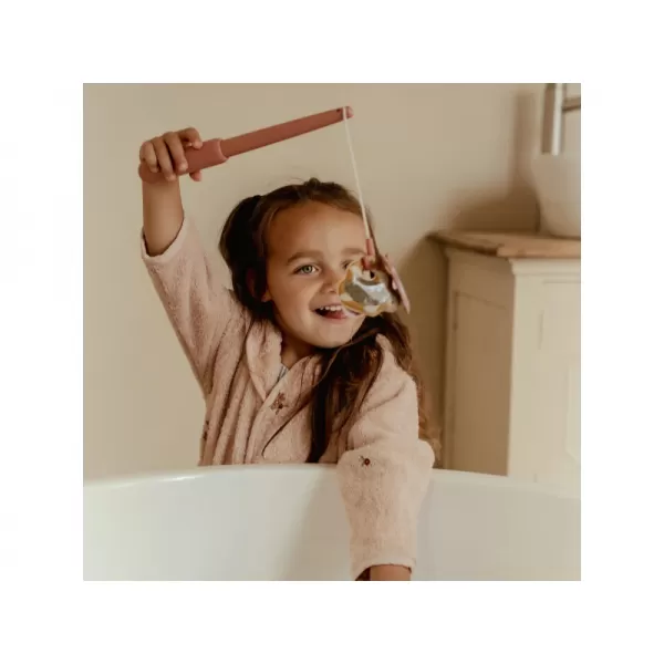 Little Dutch Rybárska súprava na kúpeľovú ružovú farbu