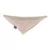 TRÄUMELAND Bandana Bib 2 ks Beige & Chocolate Flaume