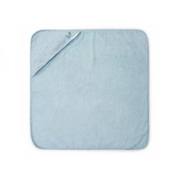 Little Dutch Osuška s kapucňou 100x100 cm Pure