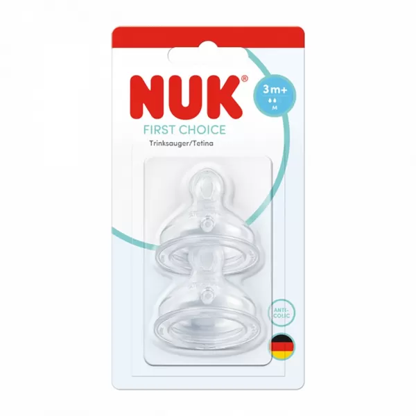 Nuk Savička First Choice M (3+m) 2 ks
