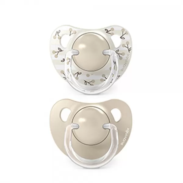 SUAVINEX Cumlík anatomický silikón +18 m 2 ks BIRDIES