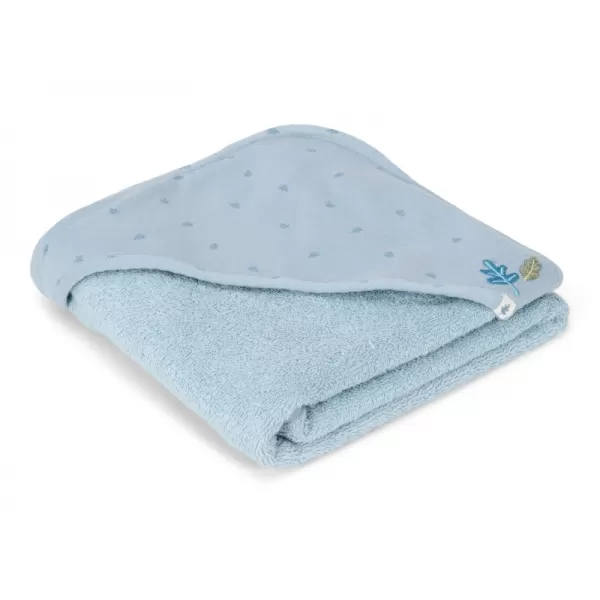 Little Dutch Osuška s kapucňou 100x100 cm Pure