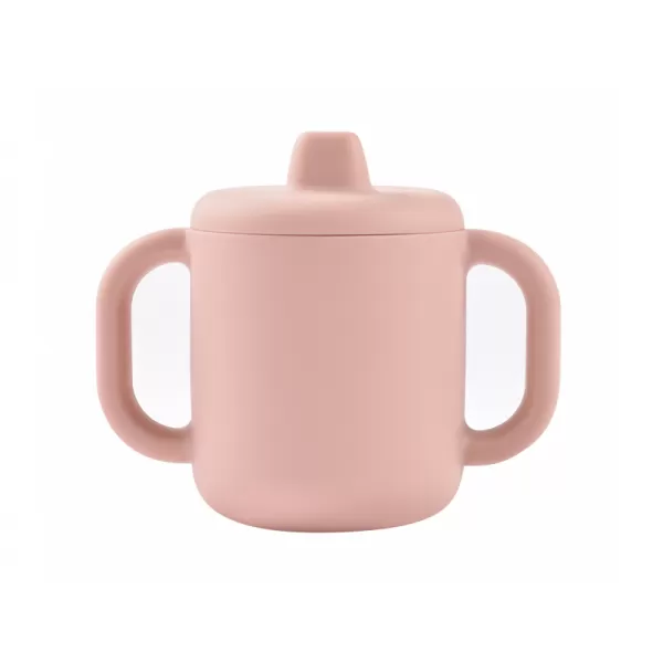 Beaba Silikónový hrnček s pohárom na pitie