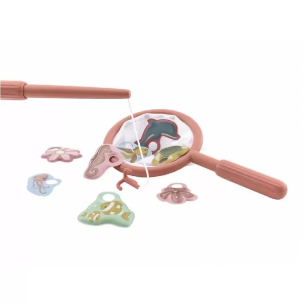 Little Dutch Rybárska súprava na kúpeľovú ružovú farbu