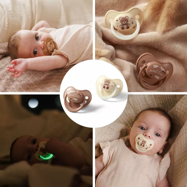 BABYONO Silikónové anatomické cumlíky 0-6m, 2 ks