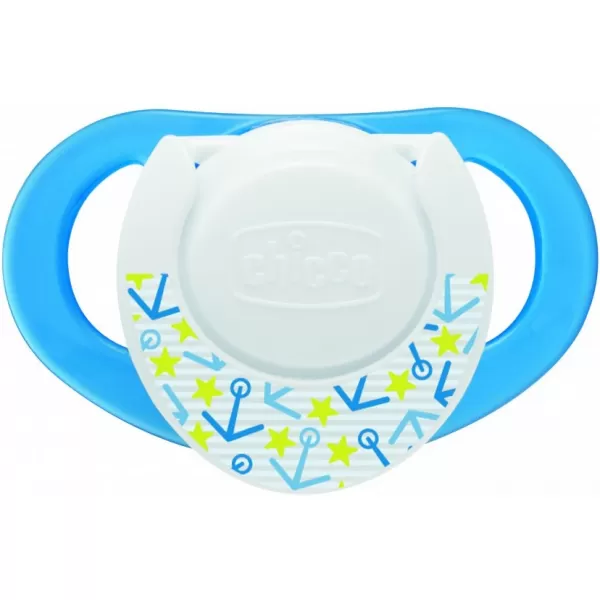 Chicco Cumlík silikón 4m+, 2ks