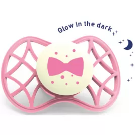 Nuvita Fyziologický cumlík Cool 6m+ svietiaci v tme