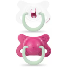 Suavinex ŠIDÍTKO DEŇ&NOC Fyziologické SILIKÓN -2-4 m - 2 ks