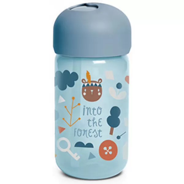 Suavinex Fľaštička so slamkou FOREST 340 ml