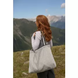 ŠTÚDIO NOOS - Vlnená TAŠKA MOM | Šedá